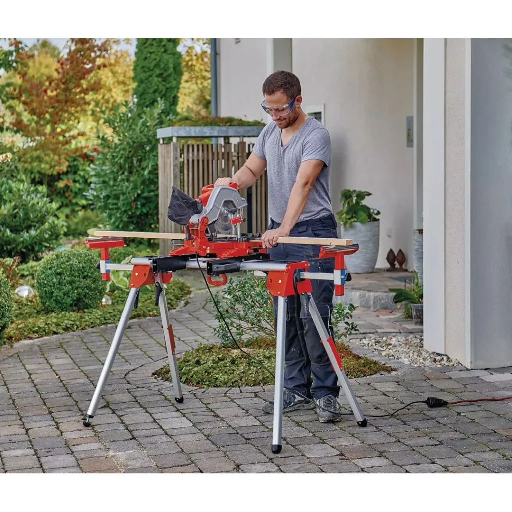 Masă pentru fierăstrău mss 1610 1610 x 845 mm einhell 2
