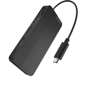 Док-станция Lenovo USB-C Dual Display Travel Dock, Черный