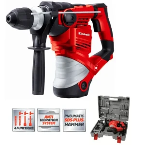 Ударная дрель th-rh 1600 1600 вт 220 - 240 в 0 - 3900 уд/мин einhell Thumbnail 2