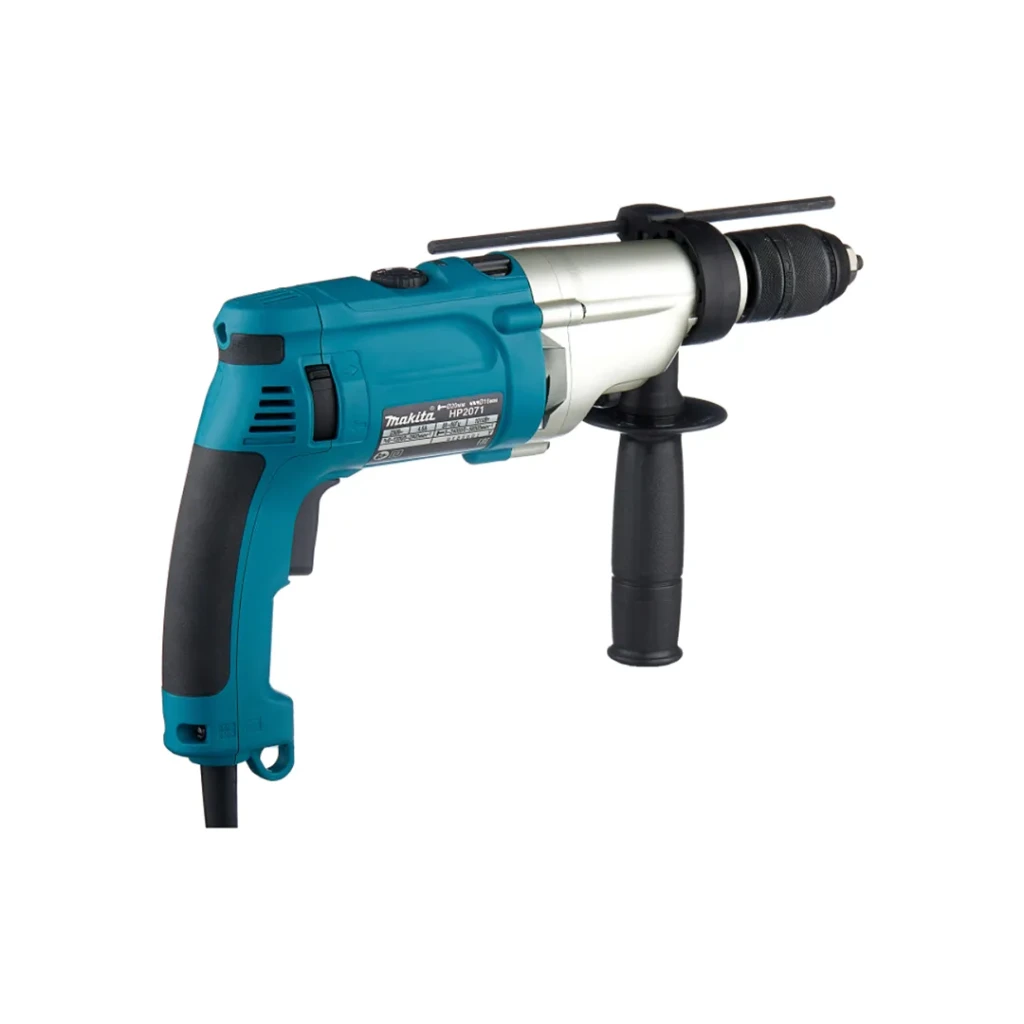 Mașină de găurit cu percuție hp2071 1010 w 220 - 240 v makita 2