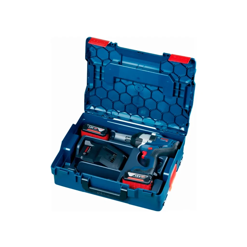 Ударный гайковерт gds 18v-1050 h 1050 нм 5.0 aч 18 в 1750 об/мин bosch 3