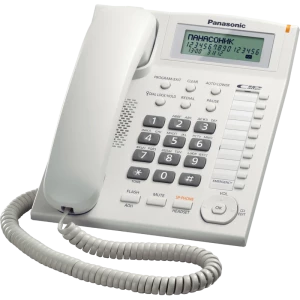 Telefon cu fir Panasonic KX-TS2388, Alb