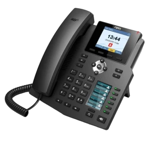 Telefon ip fanvil x4, negru Thumbnail 6