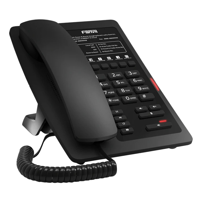 Telefon ip fanvil h3, negru 2