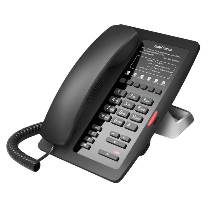 Telefon ip fanvil h3, negru 4