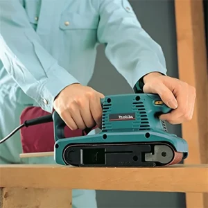 Mașină de șlefuit cu bandă 9911 650 w 220 - 240 v 75 - 270 m/min makita Thumbnail 2