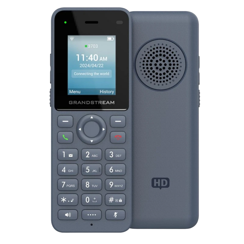 Telefon ip grandstream wp816, jet grey 2