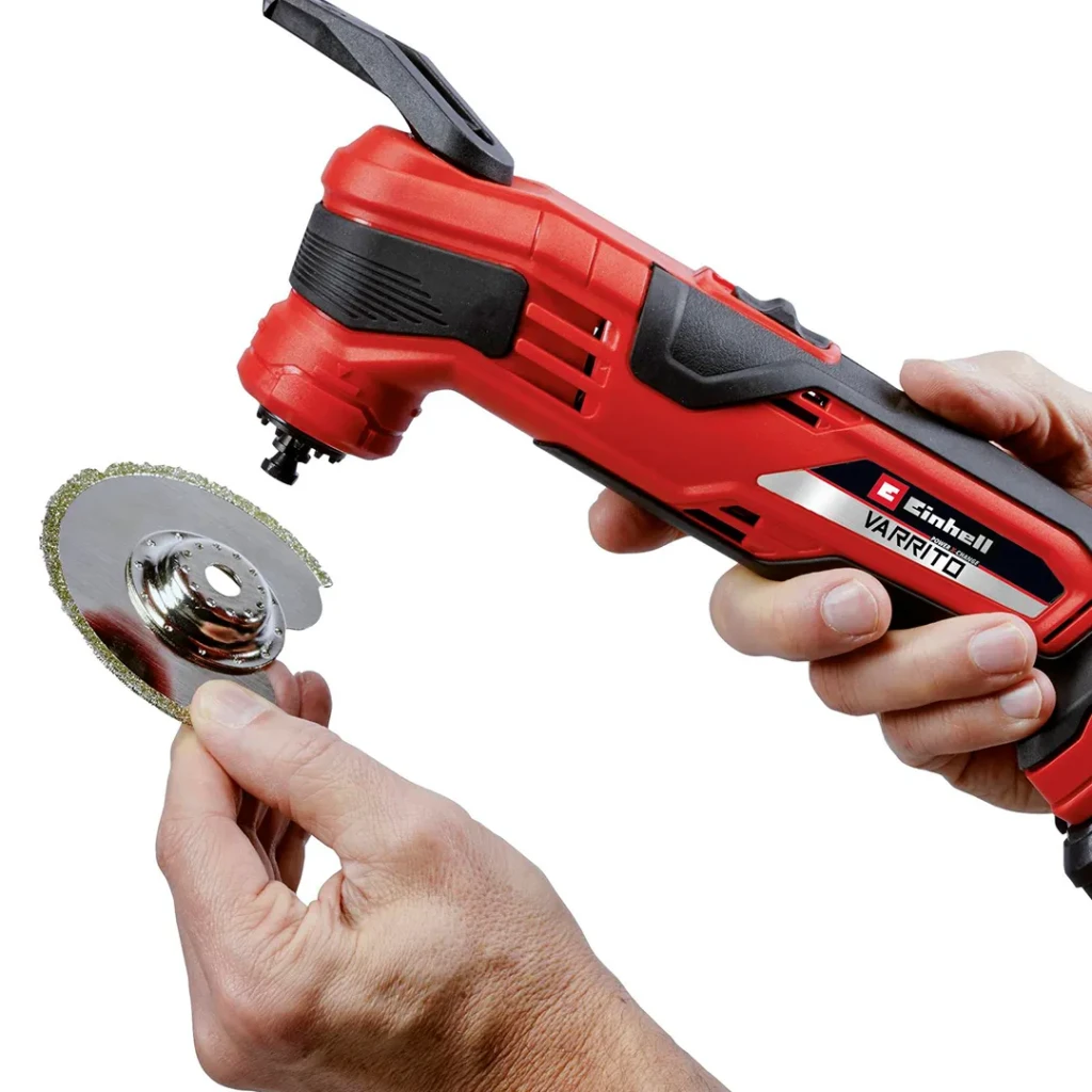 Freză multifuncțională cu acumulator (fără acumulator) einhell varrito xpwr solo 18 v 22000 - 40000  rot/min 4