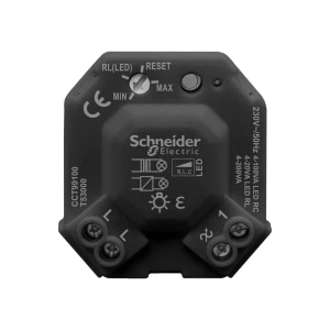 Универсальный диммерный модуль 230 в чёрный schneider-electric