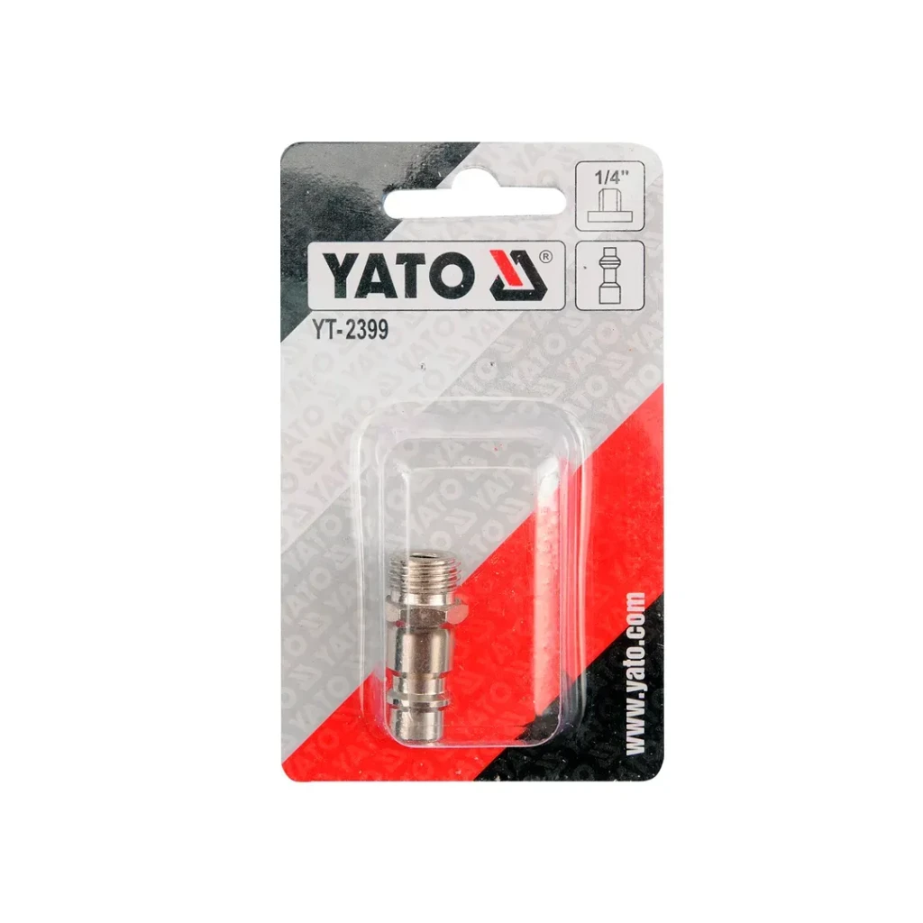 Mufă rapidă yt-2399 1/4'' cu filet exterior yato 2
