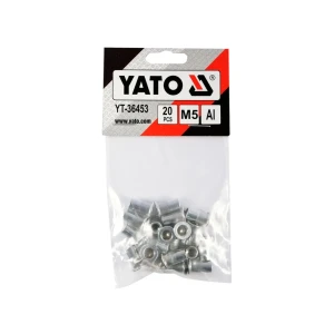Nituri cu filet 5 * 12 mm yato aluminiu 20 buc. Thumbnail 2