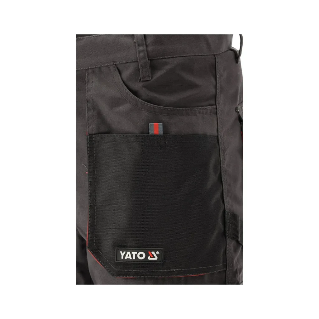 Pantaloni de lucru basalt l negru yato 4