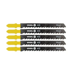 Set pânze pentru lemn pentru fierăstrau vertical (pendular) 100 mm 5 buc. vorel