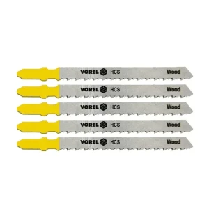Set pânze pentru lemn și plastic pentru fierăstrau vertical (pendular) 100 mm 5 buc. vorel