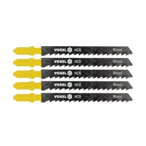 Set pânze pentru lemn și plastic pentru fierăstrau vertical (pendular) 100 mm 5 buc. vorel