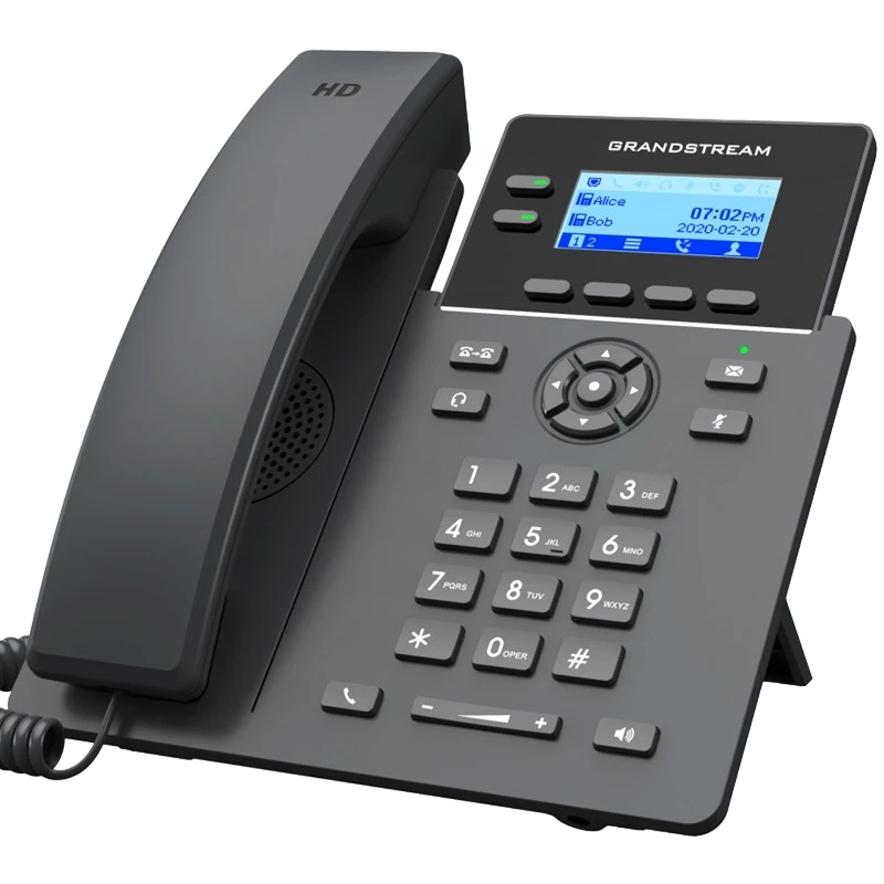 Ip телефон grandstream grp2602p, чёрный 3