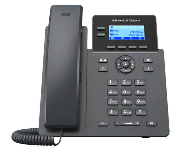 Ip телефон grandstream grp2602p, чёрный 7