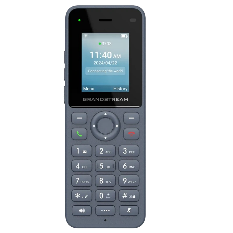 Telefon ip grandstream wp826, jet grey 4