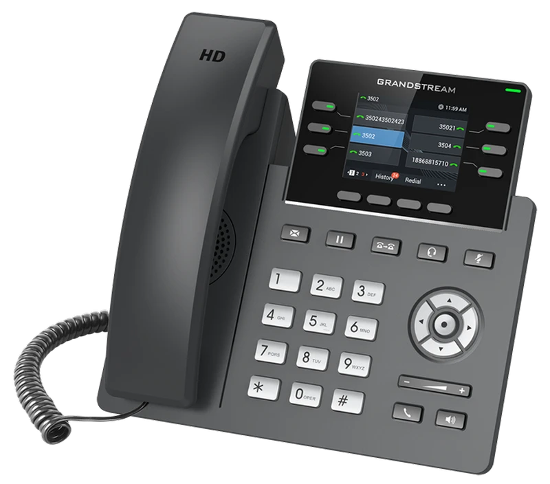 Telefon ip grandstream grp2613, negru 3