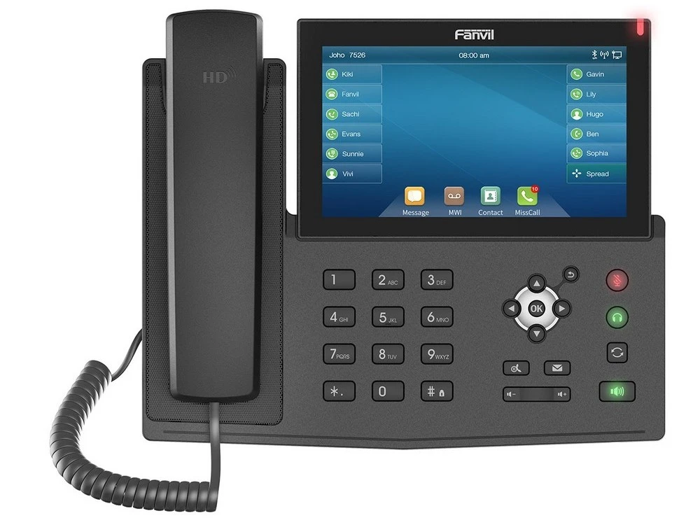 Ip телефон fanvil x7, чёрный 3