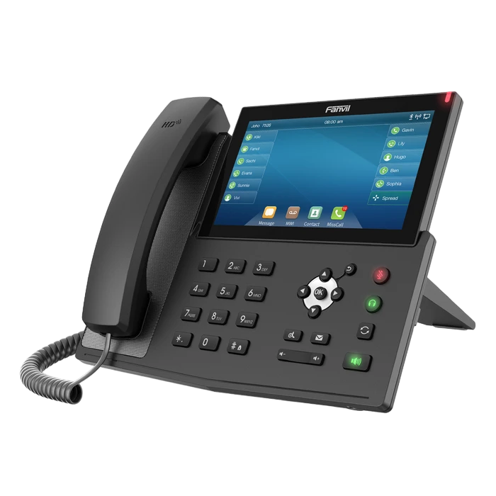 Ip телефон fanvil x7, чёрный 4