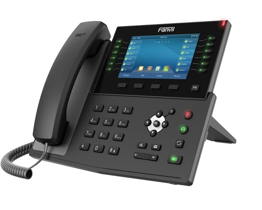 Ip телефон fanvil x7c, чёрный 7