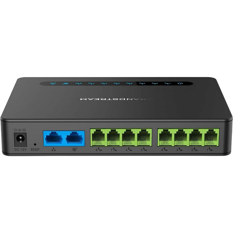Voip-шлюз grandstream ht818, чёрный 2