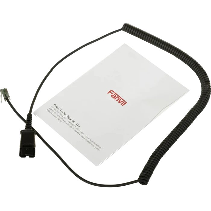Ip гарнитура fanvil ht201, чёрный 3