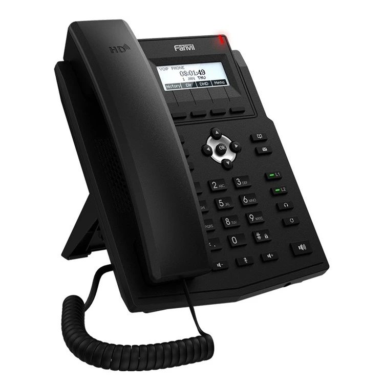 Ip телефон fanvil x1sp, чёрный 4