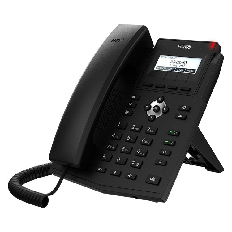 Ip телефон fanvil x1sp, чёрный 3