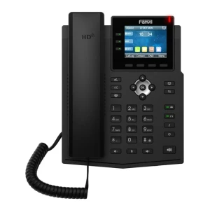 Telefon ip fanvil x3u, negru Thumbnail 3