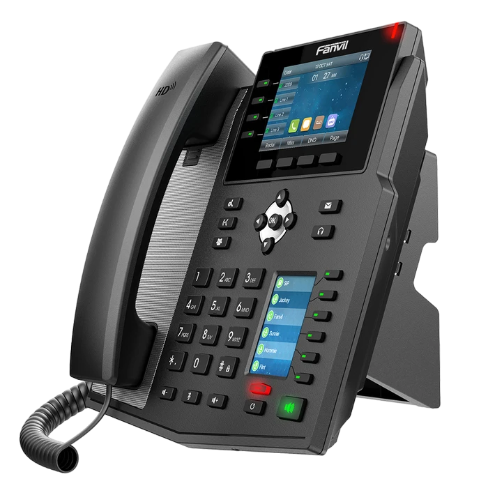 Telefon ip fanvil x5u, negru 5