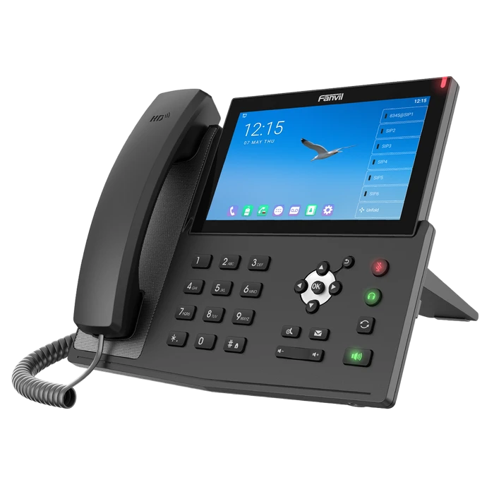Telefon ip fanvil x7a, negru 3