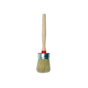 Pensulă rotundă cu mâner de lemn 60 mm toya