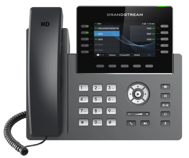 Telefon ip grandstream grp2615, negru 3