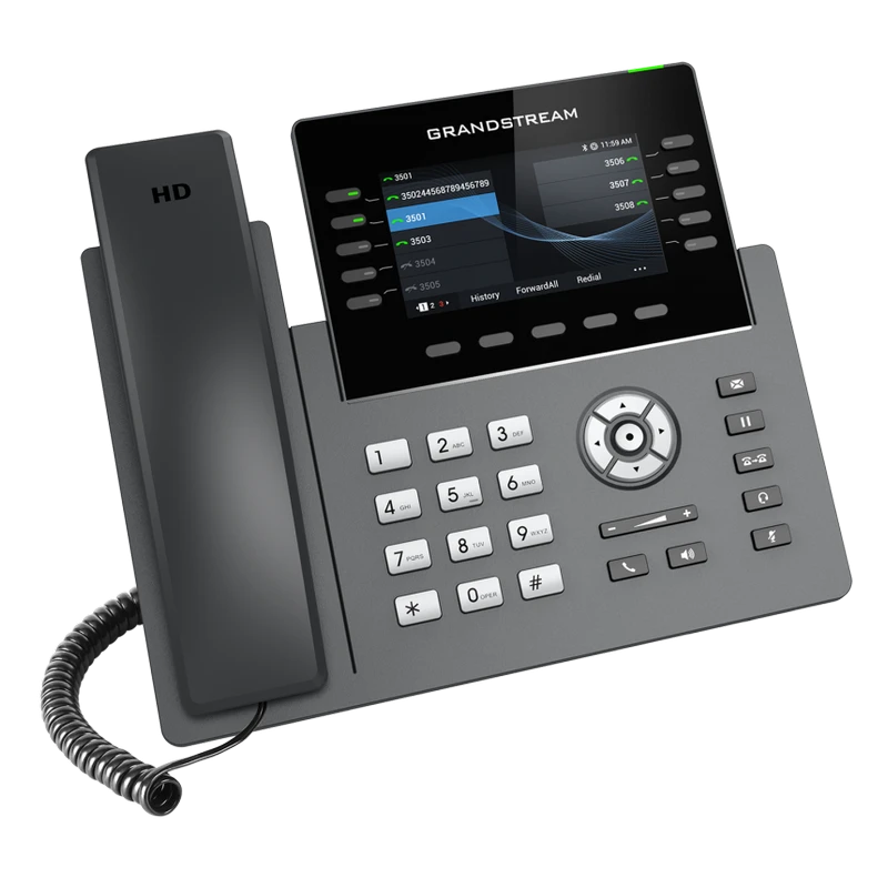 Telefon ip grandstream grp2615, negru 5