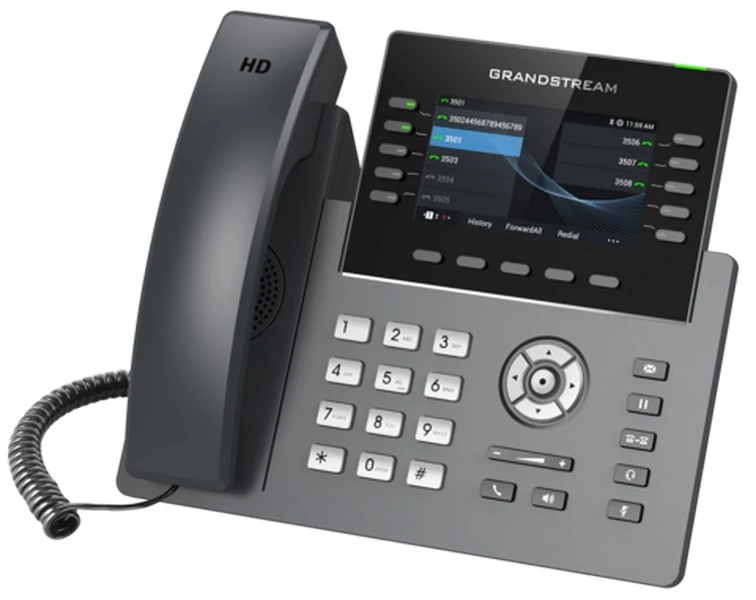 Telefon ip grandstream grp2615, negru 2