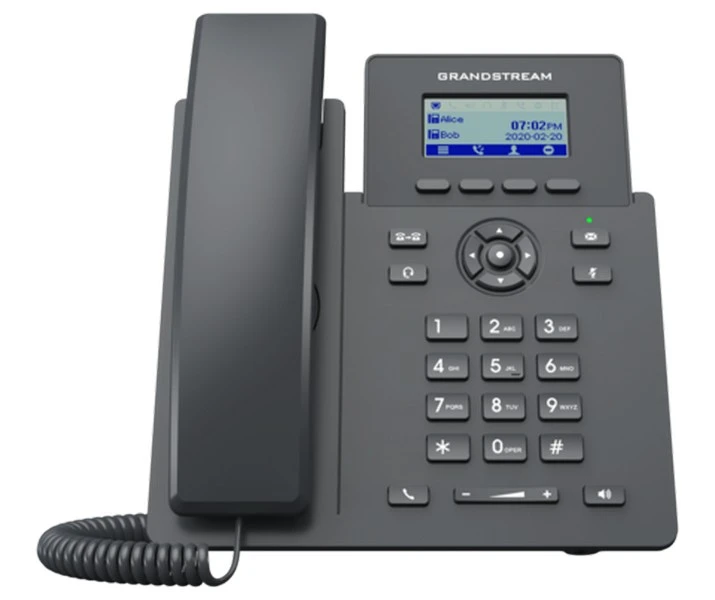 Telefon ip grandstream grp2601p, negru 2