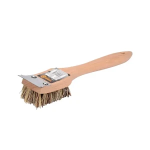 Perie pentru curățat grill cu mîner de lemn vor99528 305 mm vorel