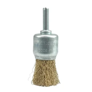 Perie circulară din sârmă cu tijă 24 mm vorel