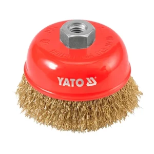 Perie circulară din sârmă 100 mm m14 yato