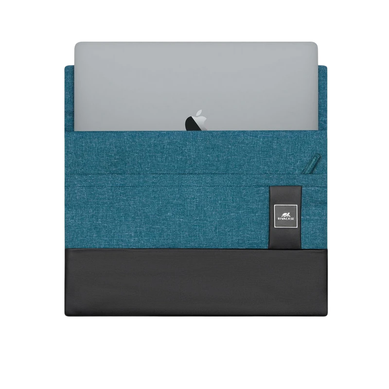 Husă universală pentru laptop rivacase lantau, 13", poliester, acvamarin 10