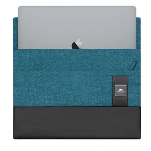 Husă universală pentru laptop rivacase lantau, 13", poliester, acvamarin Thumbnail 5