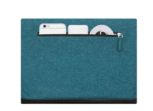 Husă universală pentru laptop rivacase lantau, 13", poliester, acvamarin Thumbnail 4