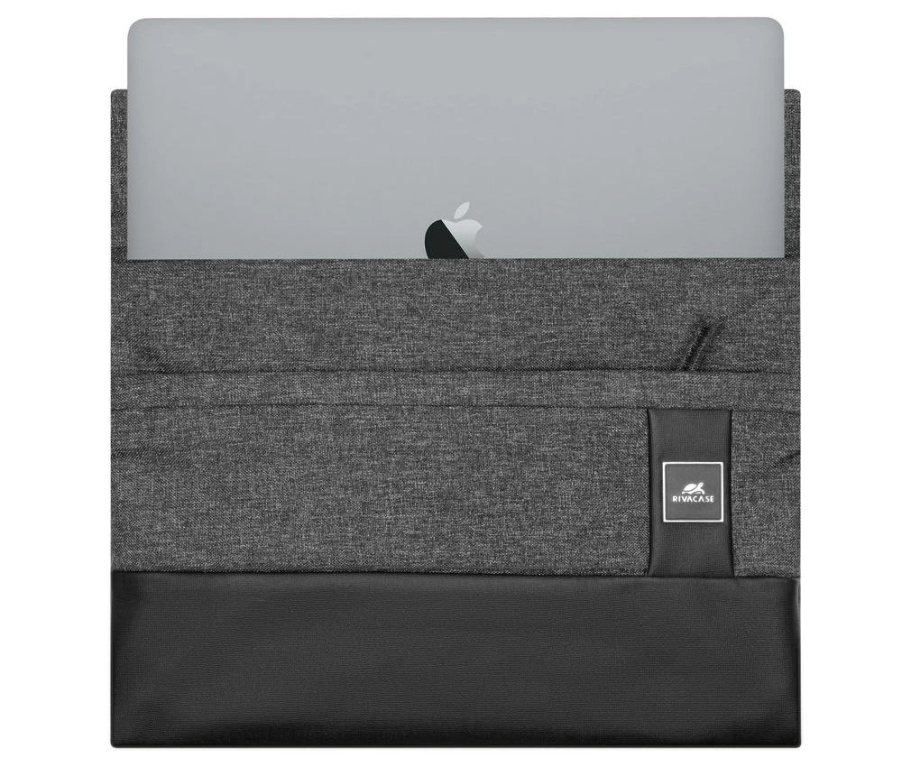 Husă universală pentru laptop rivacase lantau, 13", poliester, negru 13