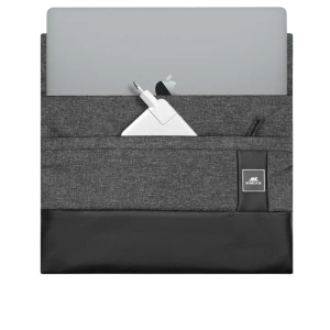 Husă universală pentru laptop rivacase lantau, 13", poliester, negru Thumbnail 19