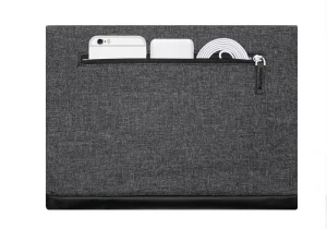 Husă universală pentru laptop rivacase lantau, 13", poliester, negru Thumbnail 5
