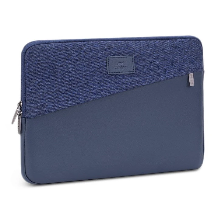Сумка для ноутбука rivacase egmont, 13.3", polyester, синий 8