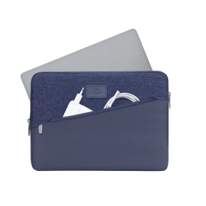 Сумка для ноутбука rivacase egmont, 13.3", polyester, синий Thumbnail 3