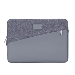 Сумка для ноутбука rivacase egmont, 13.3", polyester, серый